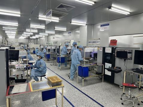 Khu vực máy X-ray kiểm tra linh kiện SMT trong nhà máy điện tử